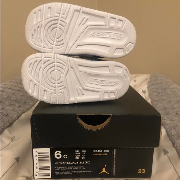 SOLD - Toddler 6C Jordan Legacy 312 - Picture 6 of 6